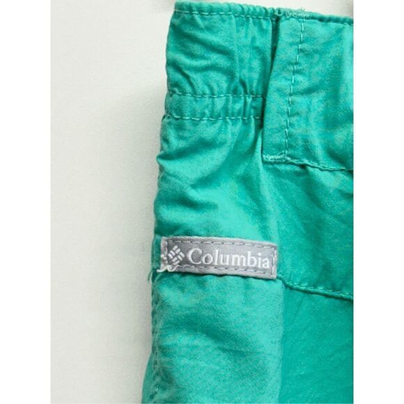 Columbia Shorts Mens Performance Fishing Gear Green Size Large 6” - Picture 4 of 9